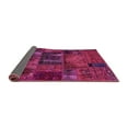 thumbnail image 2 of Ahgly Company Indoor Square Oriental Pink Modern Area Rugs, 3' Square, 2 of 4