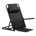 thumbnail image 2 of fastboy Lifting Bed Backrest Folding for Adult Adjustable Angle Back Rest Steel large 7 Gears Armrest Black, 2 of 9