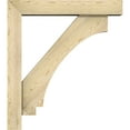 thumbnail image 3 of Ekena Millwork 6"W x 32"D x 36"H Imperial Block Rough Sawn Bracket w/ Offset Brace, Douglas Fir, 3 of 25
