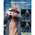 thumbnail image 3 of Cámara digital YOODEE FHD 4K, 48 MP, vlogging, zoom 16X, 32 GB, blanca, 3 of 9