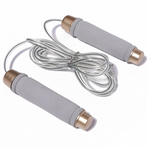 DRAFIDEEP Adjustable Weighted Jump Rope with Ergonomic Handles for and Cardio Exercise Workouts