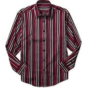 Big Men's Stripe Dress Shirt