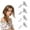 style:style3;, variant on 4pcs bowknot metal hair clip with side clips for women's hair accessories Y2K hair accessories-style:style1;