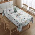 thumbnail image 2 of White Buffalo Skull Dot Pattern Rectangle Tablecloth 60"x84",Waterproof Polyester Rectangle Table Cloth, Wipeable Spillproof Polyester Tablecloth for Dining, Camping, Indoor and Outdoor, 2 of 5