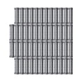 thumbnail image 4 of Borne de Connecteur de Fil, Planche de Câblage Fixe à 8 Sections Galvanisée Double Rangée pour Armoire de Distribution pour Usine, 4 of 8