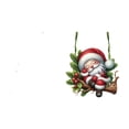 thumbnail image 2 of Xihbxyly Pegatinas de Papá Noel, Pvc Duradero, Fácil de Aplicar, Decoración Navideña para Pared, Ideal para Fiestas, Dos Tamaños Disponibles: 10 X 8 Cm y 10 X 8,5 Cm., 2 of 5