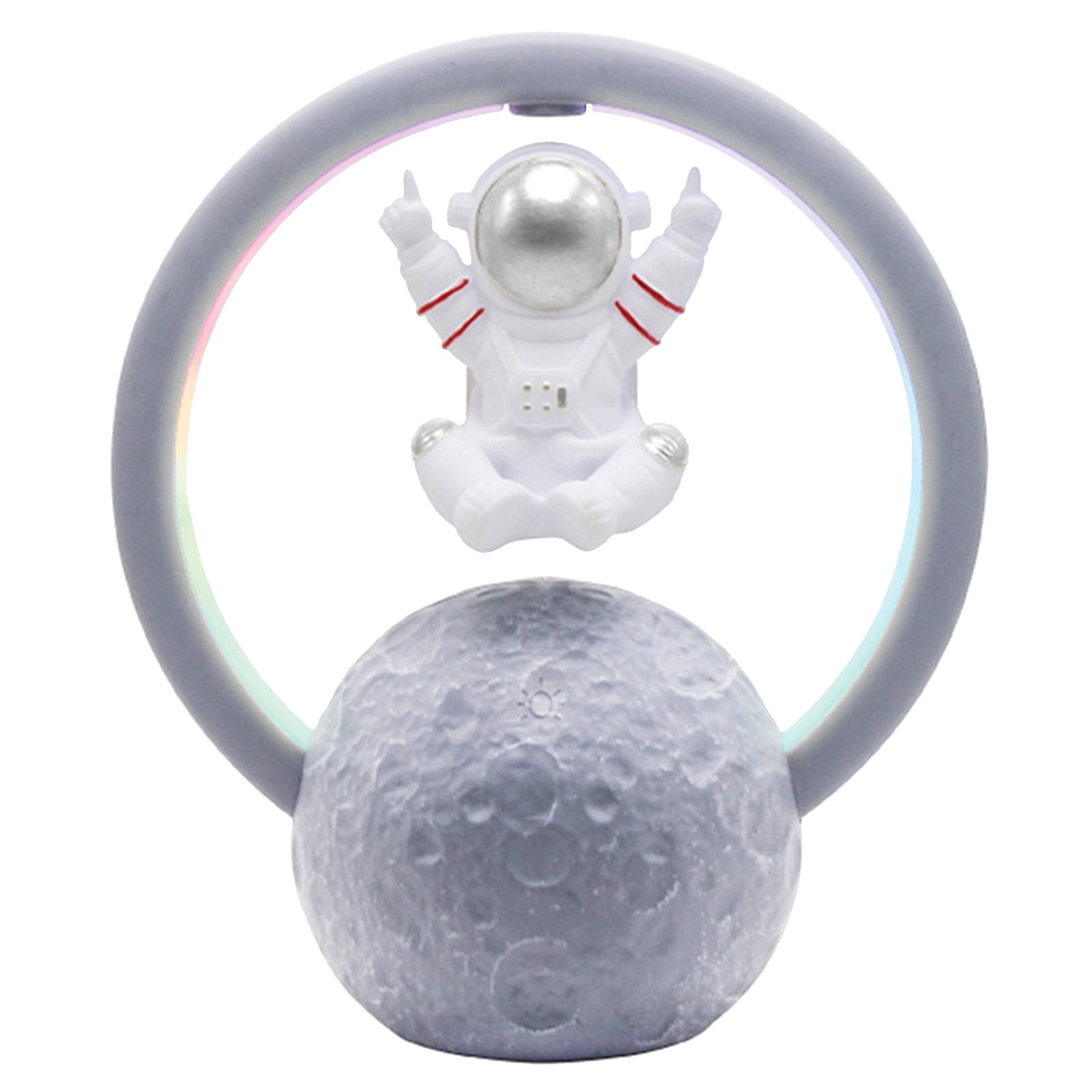 Magnetic Levitation Bluetooth Speaker, 10W, White