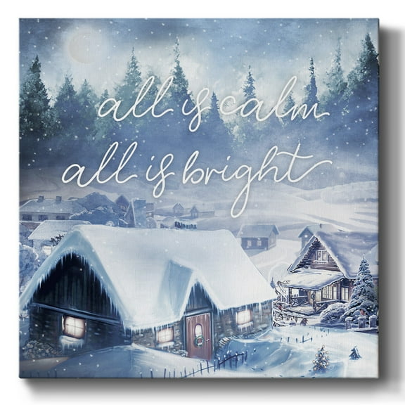All Is Calm- Gallery Wrapped Canvas