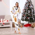thumbnail image 6 of IAUYY Unisex Adult Onesie Pajamas Ultra-Soft Crystal-Soft Fabric, Halloween Adult Onesie Pajamas Adults,With a Zipper Plus Size Onesie Pajamas, Orange and Purple Color Scheme, 6 of 7