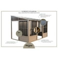 thumbnail image 6 of Gazebo Penguin Florence 10’ x 12’ Wall-Mounted Gazebo, UV Protection, 6 of 7