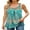 Paq, variant on Women's Built in Bra Camisole Summer Flowy Tank Top with Adjustable Straps Loose Fit Tunic Tops, A (Padded Bra)