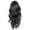 black, variant on Guoxxzi Front Lace Wig Long Curly Hair Black Big Chemical Fiber Wig