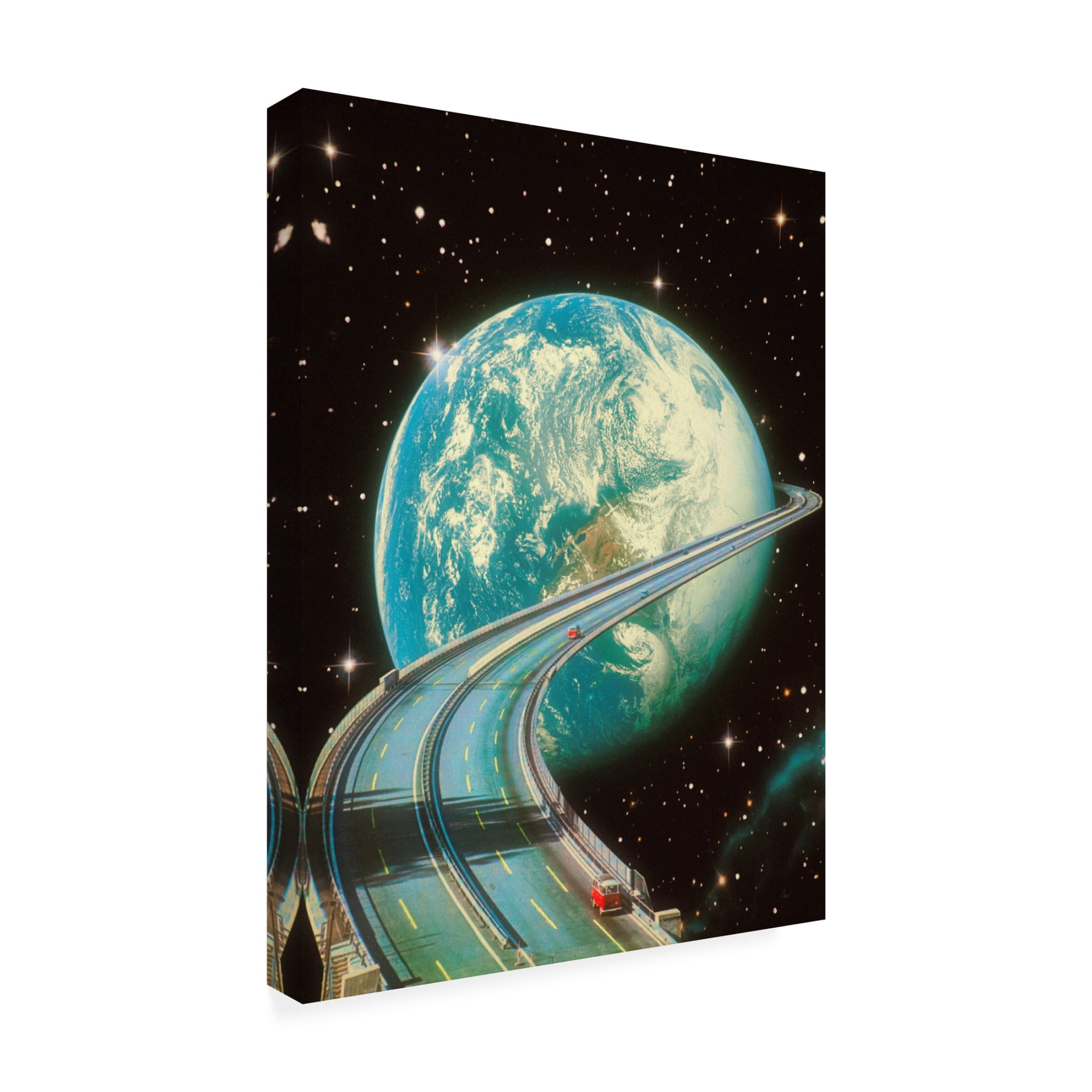 Trademark Fine Art Taudalpoi Highway Home Canvas Wall Art
