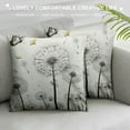 thumbnail image 3 of COMIO  Dandelion Butterflies Throw Pillow Cover  Decor for Bedroom Office, 3 of 5