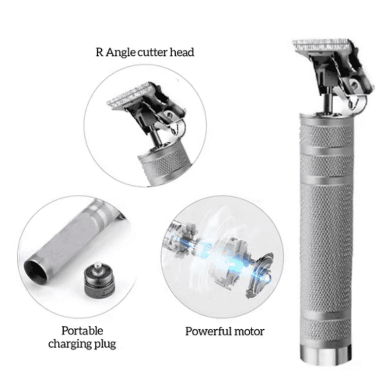  KEMEI Professional Hair Clipper Cordless Trimmer Rechargeable T  Shape Stainless Steel Electric Shaver (Buddha Carved) : Beauty & Personal  Care