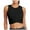 Black, variant on ibuvkizy Crop Tank Tops for Women,Summer Workout Cropped Tank Tops Dance Tops Sport Yoga Shirts