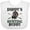 AA-White, variant on Inktastic Turkey Hunter Daddys Hunting Buddy Boys Baby Bib