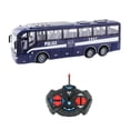 thumbnail image 4 of Coche de Control remoto Baoblaze Autobús escolar 1/30 juguetes de máquina de radiocontrol luces LED azul, 4 of 8