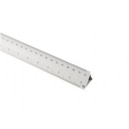Alvin Hollow Aluminum 12" Triangular Scale Architect