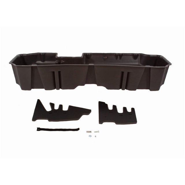 Du-Ha Unité de Rangement sous le Siège 10401; 2 Compartiments; avec Séparateurs Amovibles et Inserts de Porte-Armes; Marron; Polyéthylène Robuste