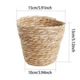 thumbnail image 4 of YWIYIUD 1PC Lightweight Handwoven PlanterBasket Durable and Portable Planter Containers Indoor Planter Decorative Suitable for Kitchen Home Hotel Outdoor Picnic, 4 of 4