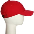 thumbnail image 2 of custom dad hat 00-99 raised team numbers classic baseball cap - red hat with black gold, 2 of 4