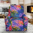 thumbnail image 1 of Housse de Fauteuil Inclinable Motif Fleur Tropicale TF025, 1 of 4