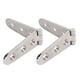 thumbnail image 2 of Bisagra De Puerta, Larga Durabilidad, 2 Piezas, Resistente, A Prueba De Herrumbre, Hardware Práctico, Correa Para Barco, Bisagra Pulida Con Agujeros Para Armario De Cubierta,, 2 of 8