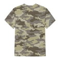 thumbnail image 4 of ADSSDQ Women Tops Summer Crewneck Gym Shirts Camouflage Oversized Tshirts Short Sleeve Blouses Dressy Casual Soft Comfy Spring Clothing Army Green L, 4 of 5