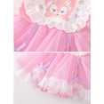 thumbnail image 6 of WIBACKER Infant Baby Girls Princess Romper Costume Onesie Fancy Dress Bodysuit with Headband Halloween Birthday Dresses, 6 of 9