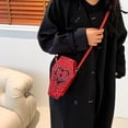 thumbnail image 4 of Bolso Bandolera Elegante para Mujer Con Forma Ataúd Telaraña Moderno, 4 of 9