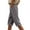 Grey, variant on OSOLU Women Fashion Solid Color High Waist Pocket Button Casual Capri Pants Trousers Everyday Comfort Versatile Workout Training Joggers Bottoms