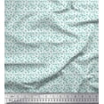 thumbnail image 1 of Soimoi Green Heavy Canvas Fabric Garlic Vegetable Decor Fabric Printed Yard 58 Inch Wide, 1 of 2