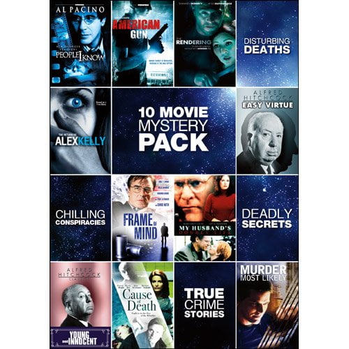 10-Movie Mystery Pack (DVD, 2011, 2-Disc Set) NEW