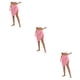 thumbnail image 2 of Qarigey de poliéster para niñas Faldas de playa de verano de tamaño libre bohemio Rosa Type1 NO1, 2 of 6