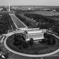 thumbnail image 2 of Highsmith, Carol 15x15 White Modern Wood Framed Museum Art Print Titled - Aerial of Mall showing Lincoln Memorial, Washington Monument and the U.S. Capitol, Washington, D.C., 2 of 4