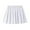 White, variant on LIaqionyy Girls Pleated Skirt Kids Basic Solid Color High Waist A-Line Mini Skirt School Uniform Skirts