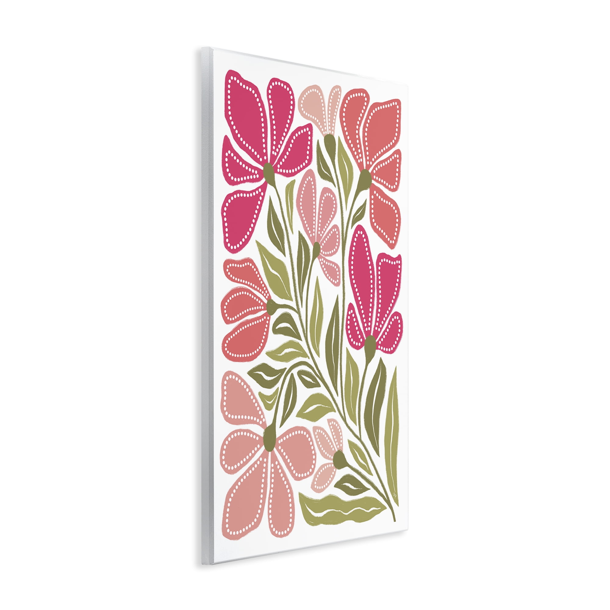 Stupell Industries Bold Midcentury Blooms Wall Plaque Art, design by Martina Pavlova