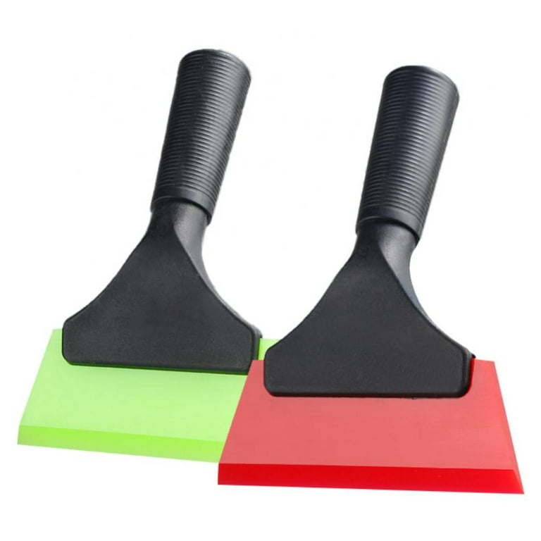 Wrap Rubber Squeegee Car Windshield, Window and Glass Cleaning Tool -  Household Bathroom Squeegee Multi-function scraper for Shower Glass Door  Mirror - Rubber Blade Silicone Squeegee 