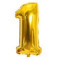thumbnail image 1 of Globo de aluminio digital grande de 90 cm, globo de helio de papel de aluminio para cumpleaños de 40 pulgadas, dorado, plateado y oro rosa, 1 of 6