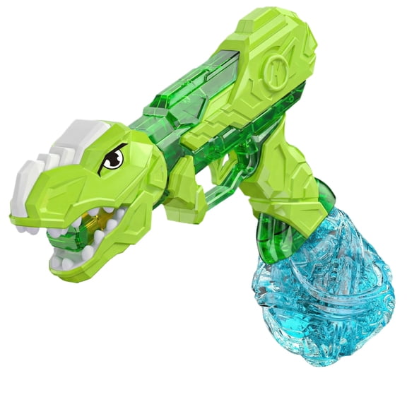 Electric Dinosaur Water Blaster Toy Automatic Water Soaker for Summer Pool Beach Party Outdoor Water Play High Capacity Sprayer Green