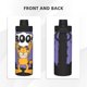 thumbnail image 3 of Botella de agua aislada deportiva GarField, de acero inoxidable, portátil, para exteriores, para viajes, fitness, estudiantes, talla única., 3 of 7