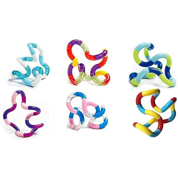 Set of 6! Tangle Brand Twister Fidget Toys