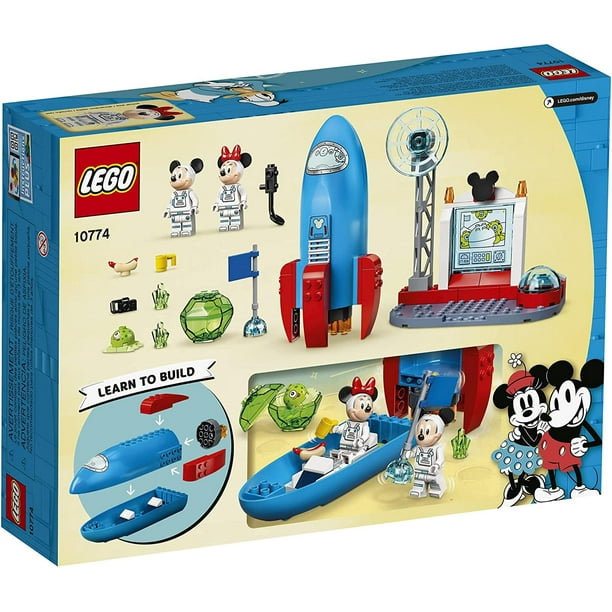 LEGO 10774 Mickey and Friends Space Rocket 88 Piece Building Kit Walmart