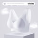thumbnail image 1 of Sujetador de mujer de verano ligero, transpirable, sin costuras, de seda de hielo, con forma de gota de agua y posavasos semifijos, 1 of 6