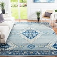 thumbnail image 2 of SAFAVIEH Madison Robina Traditional Area Rug, Navy/Cream, 12' x 15', 2 of 5