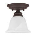 thumbnail image 3 of Livex Lighting Essex Ceiling Mount in Bronze, 3 of 10