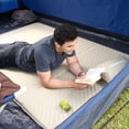 thumbnail image 5 of KingCamp KingCamp Self-Inflating Sleeping Pad Queen Size Foam Mat Camping Mattress with 2 Pillows for Outdoors 78” x 51.2”, 5 of 7