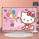 thumbnail image 1 of Fondo de Hello Kitty para cumpleaños de niños, foto personalizada con nombre, fiesta de feliz cumpleaños, Baby Shower, Fondo de gatito, accesorios de estudio de vinilo, 1 of 4