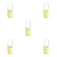 thumbnail image 1 of yingyy 1/2/3/5 ABS Face Sprayer Handheld Transparent Case Coated 1800mAh USB Charging Skin Care Makeup Steamer Diffuser Humidifier Yellow 5PCS, 1 of 6